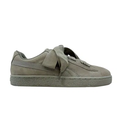 Pre-owned Puma Suede Heart Snake Jr 'rock Ridge' | Brown | Kid's Size 5.5