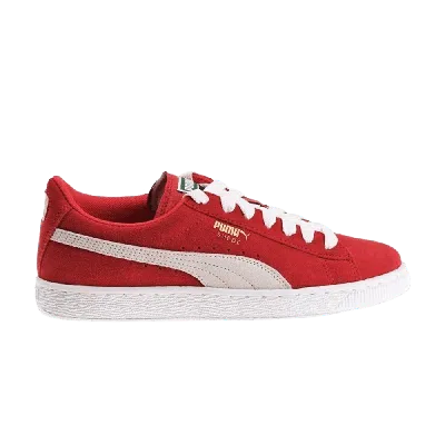 Pre-owned Puma Suede Jr 'high Risk Red'