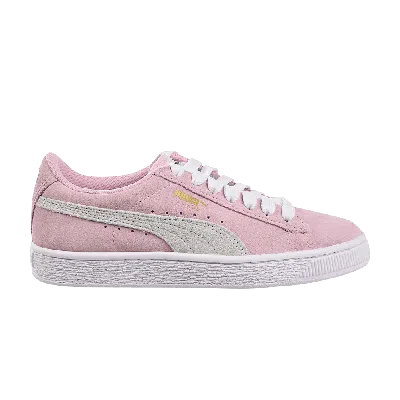 Pre-owned Puma Suede Jr 'pink Lady'