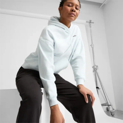Puma Suede Logo Women's Hoodie In Dewdrop