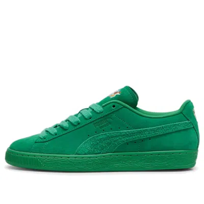 Puma Suede 'love Marathon - Meadow' In Green