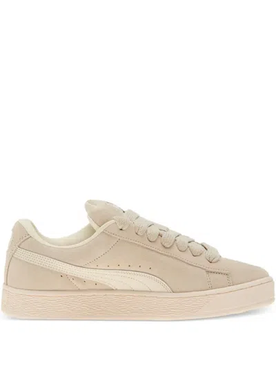 Puma Suede Low-top Sneakers In Neutral