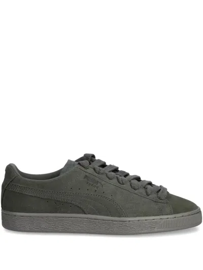 Puma Suede Low-top Sneakers In Gray