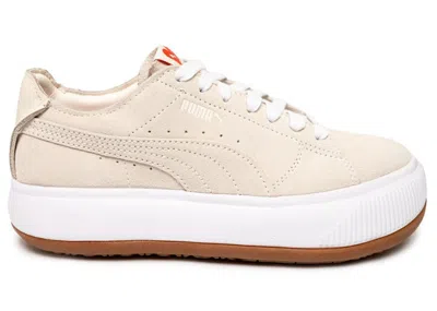 Pre-owned Puma Suede Mayu Ami Deconstruct (women's) Sneakers In White/pristine