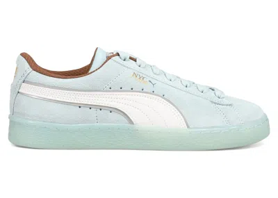 Pre-owned Puma Suede Nyc Long Run Pack (women's) Sneakers In Frosted Dew/white/haute Coffee