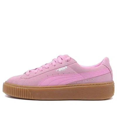 Puma Suede Platform Junior Pink