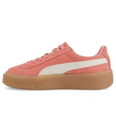 Puma Suede Platform Pink/white