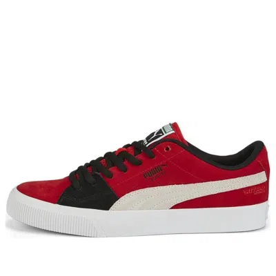 Puma Suede Skate Nitro 'black Red White'