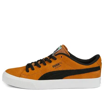 Puma Suede Skate Nitro 'desert Tan' In Orange