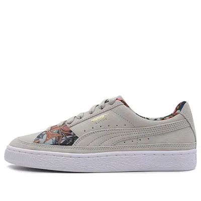 Puma Suede Skate Palms 'light Grey' In Gray