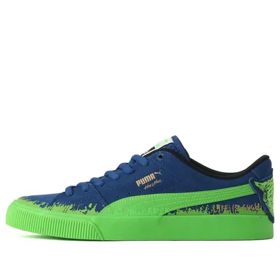 Puma Suede Skate X Hirotton 'blue Green' In Multi