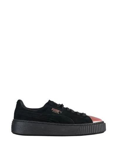 Puma Suede Sneakers In Black