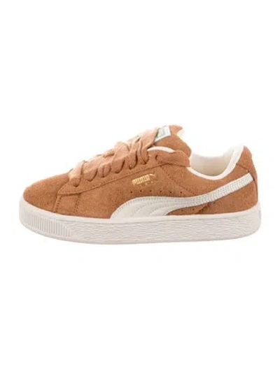 Pre-owned Puma Suede Sneakers In Neutral