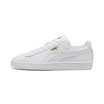 Puma Suede Sneakers In White