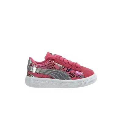 Pre-owned Puma Suede Sportlux Toddler 'fandango Pink' | Infant Size 5