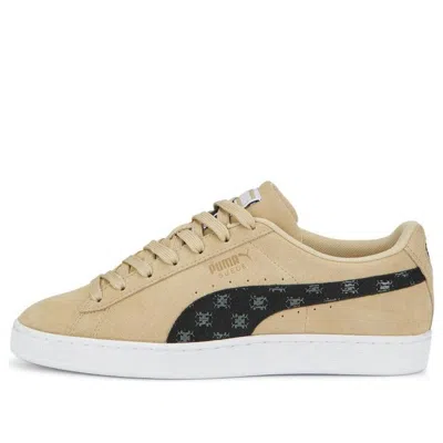 Puma Suede T7 Sneakers 'tan Black' In Multi