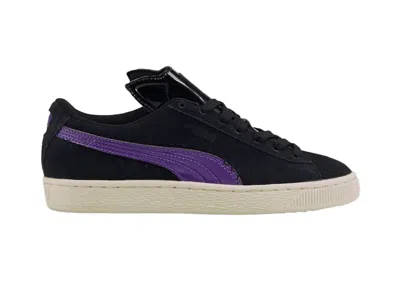 Pre-owned Puma Suede The Batman Catwoman Sneakers In Black/purple In Multi