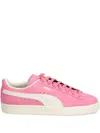 Puma Suede Trainers In Pink