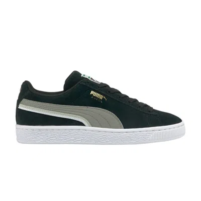 Pre-owned Puma Suede Triplex Jr 'black Steel Grey' | Kid's Size 5