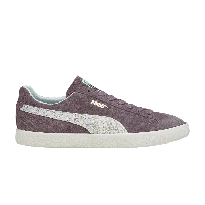Pre-owned Puma Suede Vintage Made In Japan 'kintsugi - Quail' In Purple