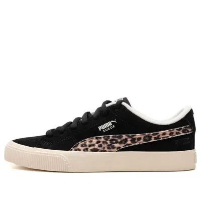 Puma Suede Wild Qtr 'black Leopard'