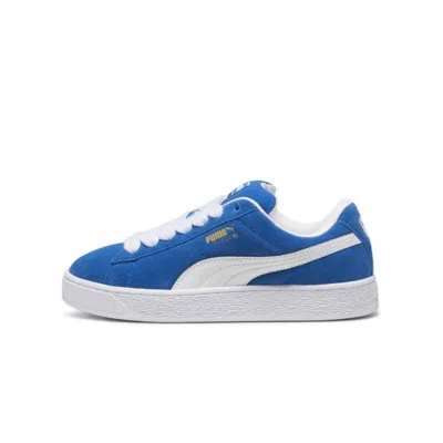 Puma 彪马 Suede Xl 低帮耐磨 男女休闲鞋 In Team Royal- White