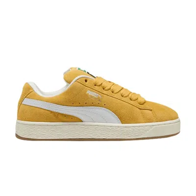 Pre-owned Puma Suede Xl 'archive Gold Vapor Gray' | Yellow | Men's Size 7.5
