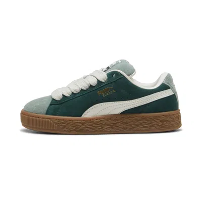 Puma Suede Xl Big Kids' Sneakers In Green