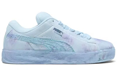 Pre-owned Puma Suede Xl Collina Strada Tie Dye (women's) Sneakers In Frosted Dew/grey Skies