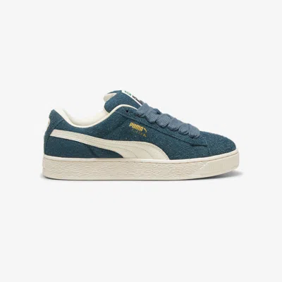 Puma Suede Xl Hairy In Blue