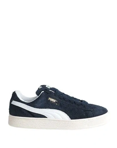 PUMA PUMA SUEDE XL HAIRY MAN SNEAKERS MIDNIGHT BLUE SIZE 9 LEATHER