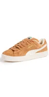 Puma Suede Xl Hairy Sneaker In Brown