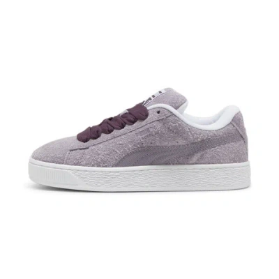 Puma Suede Xl Sneakers In Purple And White In Pale Plum- White