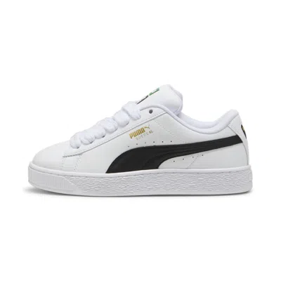 Puma Suede Xl Leather Sneakers In White