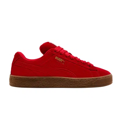 Pre-owned Puma Suede Xl 'play Loud' | Red | Men's Size 11.5