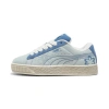Puma Suede Xl Skater Bloom Big Kids' Sneakers In Frosted Dew-blue Horizon