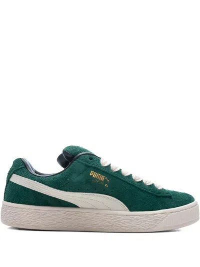 Puma Suede Xl Sneakers In Green
