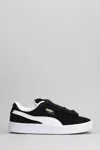 Puma Suede Xl Sneakers In Black Suede In Black
