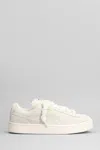 Puma Suede Xl Sneakers In Beige Suede In Grey