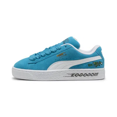 Puma Kids' Suede Xl Super  Jr Youth Shoes In Blue
