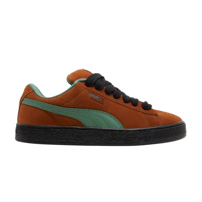 Pre-owned Puma Suede Xl 'teak Deep Forest' In Brown
