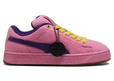 Pre-owned Puma Suede Xl Teenage Mutant Ninja Turtles Krang Sneakers In Mauved Out/team Violet