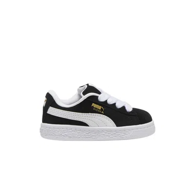 Pre-owned Puma Suede Xl Toddler 'black White' | Infant Size 5