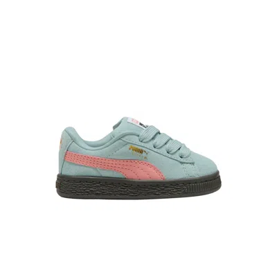 Pre-owned Puma Suede Xl Toddler 'modern Mint Pink Fruit' | Green | Infant Size 4
