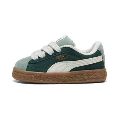 Puma Babies' Suede Xl Toddlers' Sneakers In Green