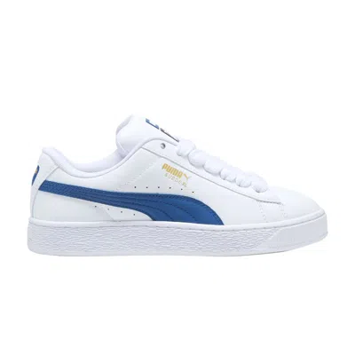 Pre-owned Puma Suede Xl 'white Clyde Royal'