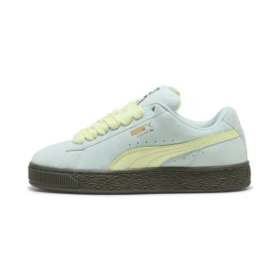 Puma Suede Xl Women's Sneakers In Green