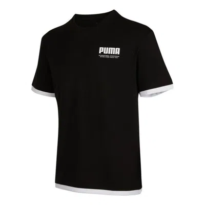 Puma Summer Court T-shirt 'black'