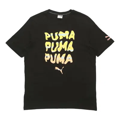 Puma Summer Graphic T-shirt 'black'