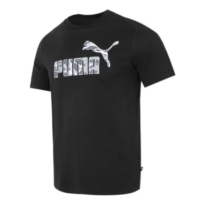 Puma Summer Splash Graphic T-shirt 'black'